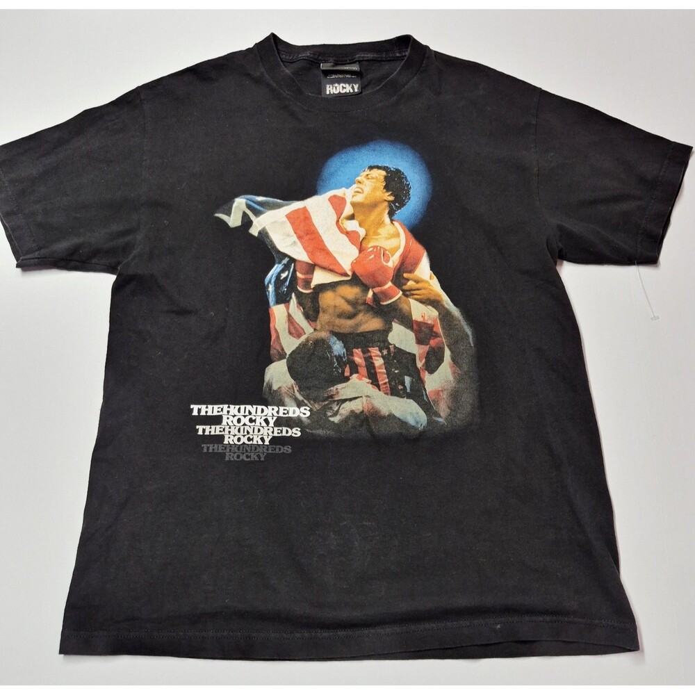The Hundreds x Rocky Shirt Mens Black NWOT Movie Graphic Streetwear Rare Collab - Picture 1 of 8